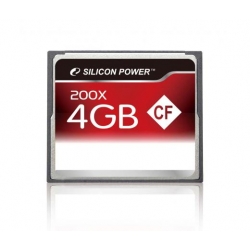CF CARD 4GB Silicon Power 200x